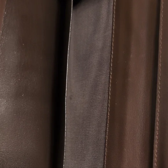 Gucci Signature Brown and Cream Clutch Vintage Italy Wallet - Picture 10 of 16